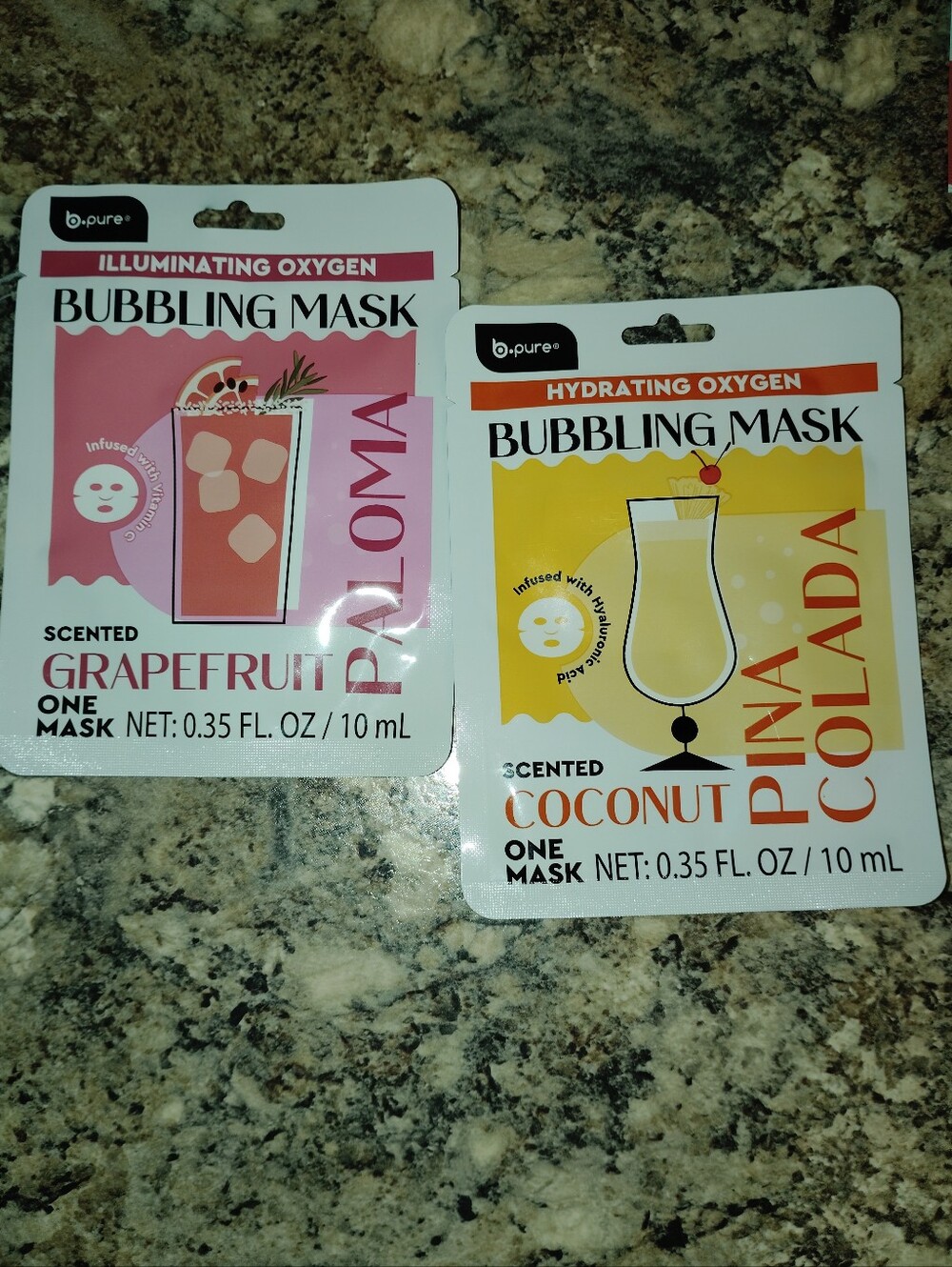 Hydrating bubbling face mask. Hydrating oxygen infused Set
